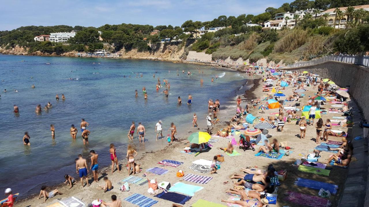 Grand T2 Vue Calme Climatisé 500 M Village Et Parking Gratuit Sanary-sur-Mer