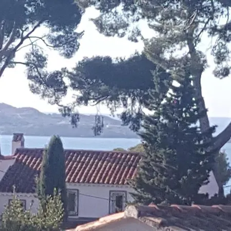 Grand T2 Vue Mer Calme Climatise 500 M Village Et Plage Parking Gratuit Sanary-sur-Mer Exterior photo