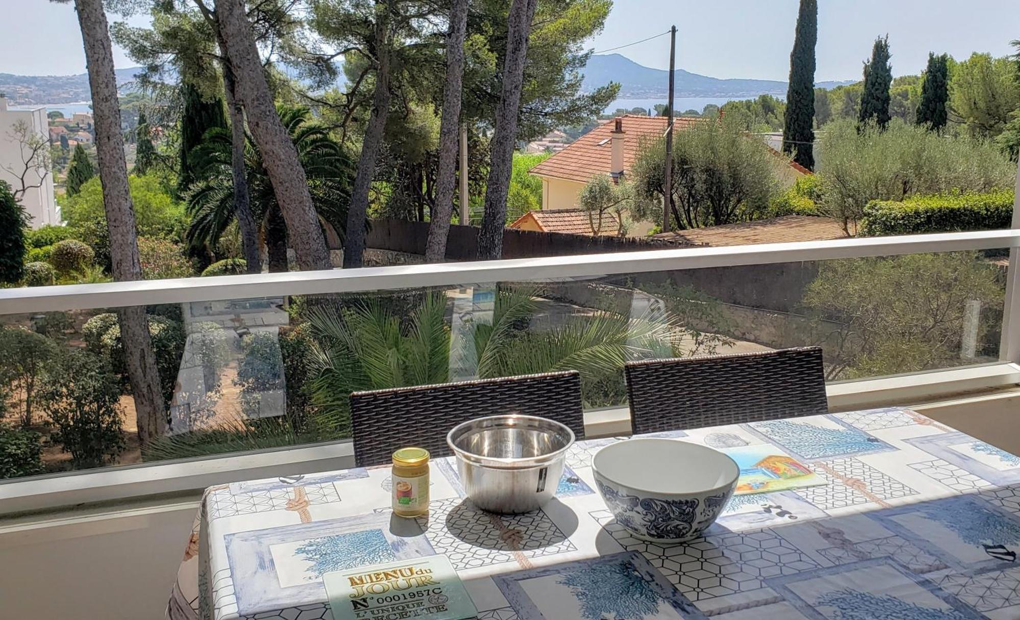 Grand T2 Vue Calme Climatise 500 M Village Et Parking Gratuit Apartment Sanary-sur-Mer